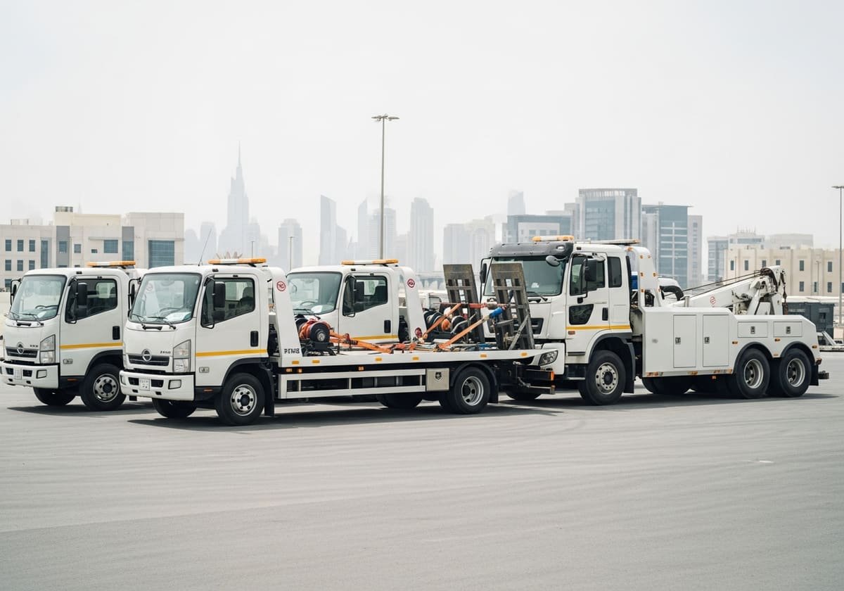 Dubai Recovery team and fleet ready across Dubai