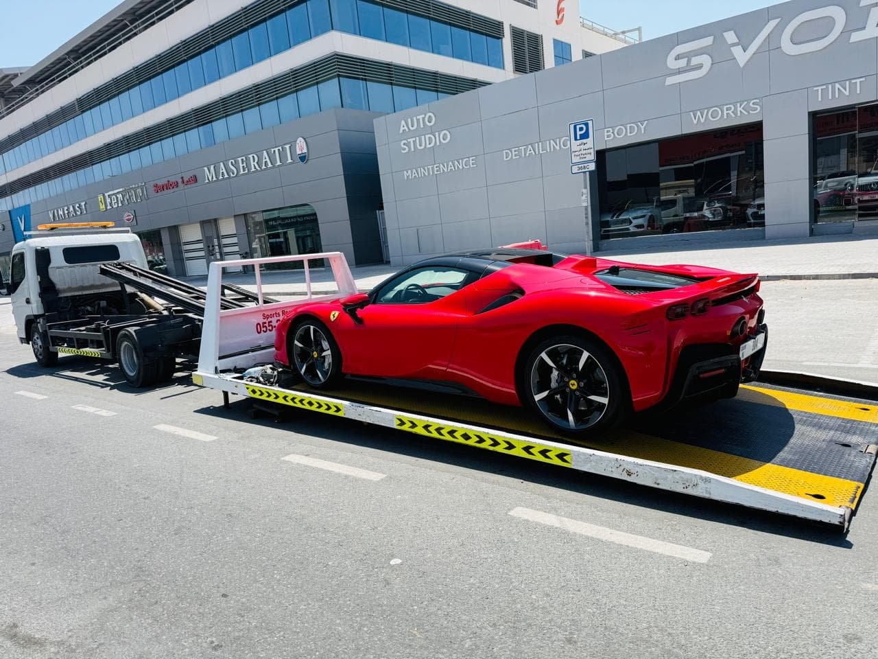 Full Down Recovery Services in Dubai — Dubai Recovery